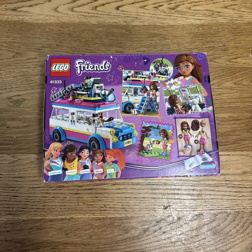 41333 LEGO Friends Olivia’s Mission Vehicle New Sealed Retired Box